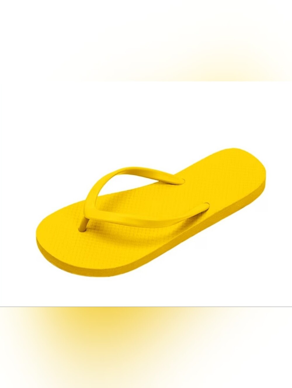 2 Wonder Nation Yellow & Pink Classic Flip Flops